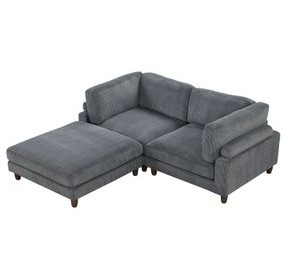 Dagenham Gray 89" Modular Sectional