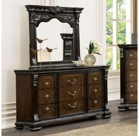 Promenade Espresso 9 Drawer Dresser