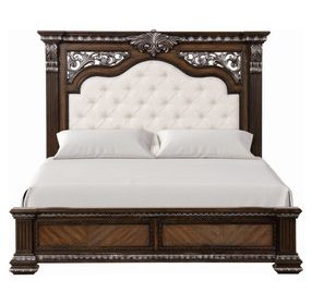 Promenade Espresso Upholstered Panel Bedroom Set