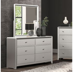 Bryne Champagne 6 Drawer Dresser