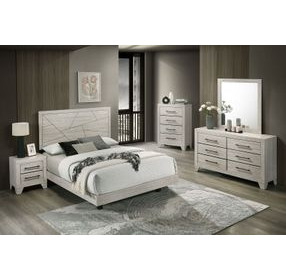 Dubuque Light Gray 6 Drawer Dresser