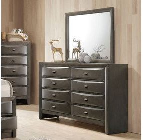 Zosimo Gray 8 Drawer Dresser