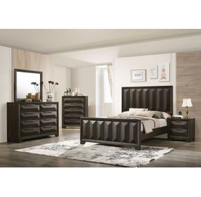 Hexham Espresso Panel Bedroom Set