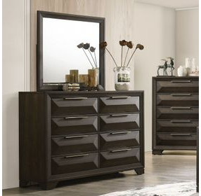 Hexham Espresso 8 Drawer Dresser