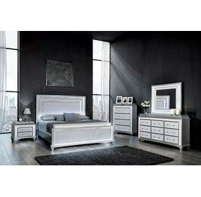 Galea Gray 12 Drawer Dresser with LED