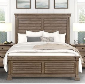 Sheringham Weathered Gray Panel Bedroom Set