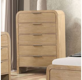 Handforth Natural 5 Drawer Chest