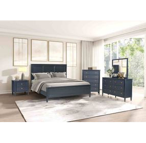 Altamira Malta Blue Rectangular Dresser Mirror