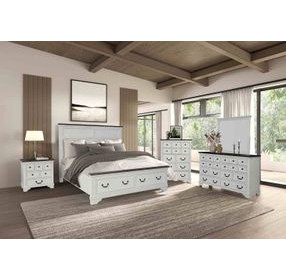 Hampstead White Rectangular Dresser Mirror