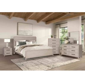 Belize Natural Oak Panel Bedroom Set