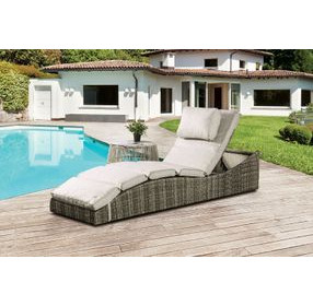 Kesi Natural Outdoor Upholstered Folding Bed