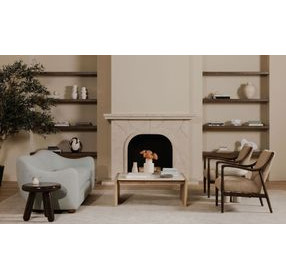 Bria Light Blue Living Room Set