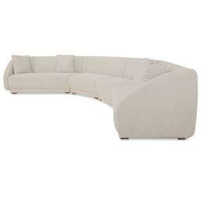 Fraser Off White 4 Piece Modular Sectional