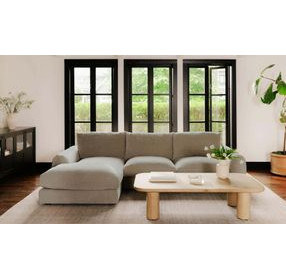 Berga Pebble 2 Piece Modular LAF Sectional