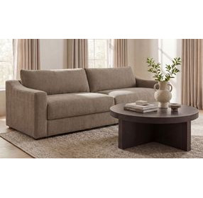 Farrow Taupe 91" Modular Sofa