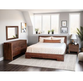 Acadia Coffee Bean 2 Drawer Nightstand