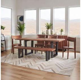 Yarrow Light Sequoia 79" Rectangular Dining Table