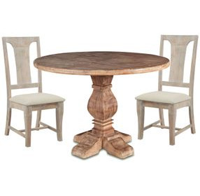 Pengrove Antique Oak 48" Round Gathering Room Set