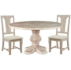 Pengrove Heirloom White 54" Round Dining Room Set