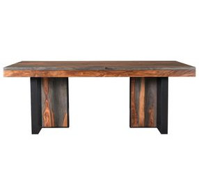 Summit Capri Sheesham 80" Rectangular Dining Room Set
