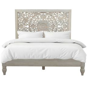 Haveli Heirloom White Panel Bedroom Set
