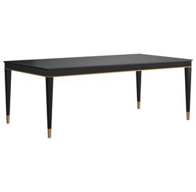 Boulevard Raven Black Rectangular Dining Room Set