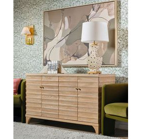 Gates Cerused Oak 4 Door Buffet