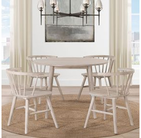 Willow Tan Round Dining Room Set