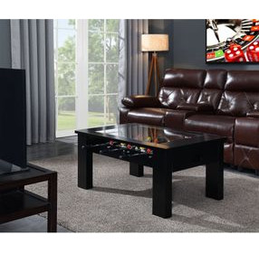 Rebel Black Foosball Gaming Table