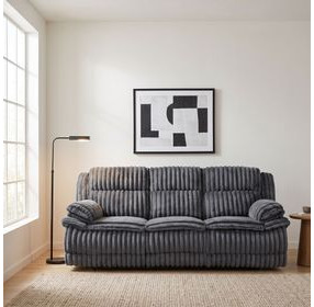 Goodland Dark Gray Double Reclining Sofa