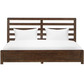 Zest Dark Oak Platform Bedroom Set