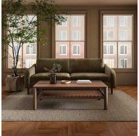 Wiley Vintage Brown Rectangular Occasional Table Set