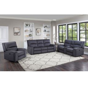 Lovell Gray Power Living Room Set