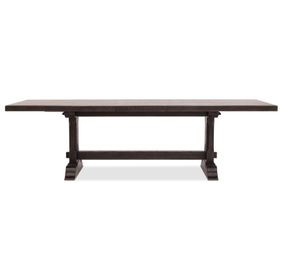 Harbor Drift Burnt Timber Dining Room Set