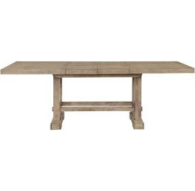 Napa Brown 72" Extendable Rectangular Counter Height Dining Room Set