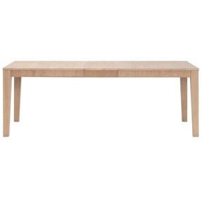 Highland Natural Oak 87" Extendable Rectangular Dining Table