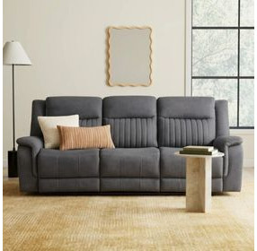 Dean Gray Double Reclining Sofa