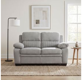 Holleman Gray Loveseat