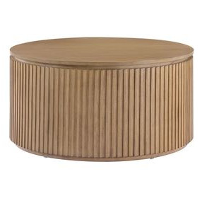 Colvin Brown Round Ocassional Table