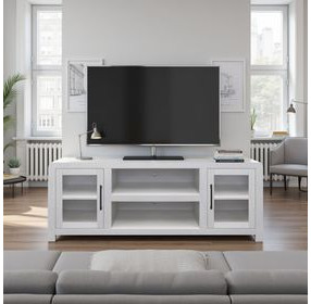 Haven White 65" TV Stand