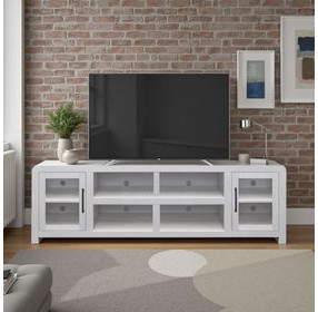 Haven White 82" TV Stand