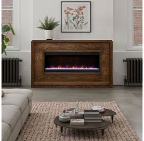 Haven Oak Bourbon 62" Fireplace Mantel