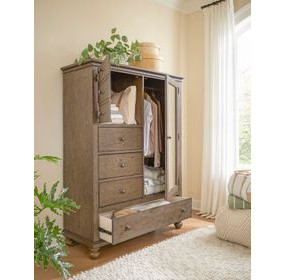 Oxford Tan Chifferobe