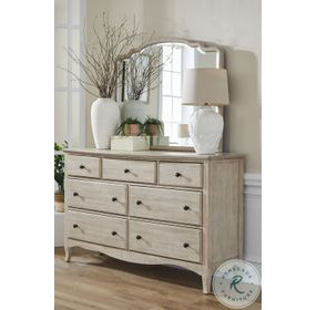 Provence Linen 7 Drawer Dresser