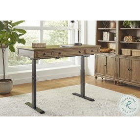 Hensley Honey 60" Lift Desk with USB Charging