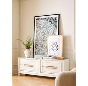 Alexander White 72" TV Stand