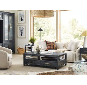 Alexander Midnight Rectangular Cocktail Table