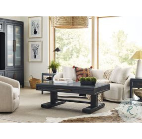 Alexander Midnight Liv360 Adjustable Rectangular Cocktail Table