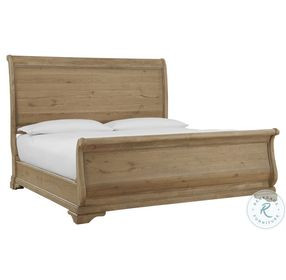 Chateau Philippe Cognac Sleigh Bedroom Set