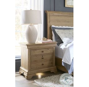Chateau Philippe Cognac Liv360 2 Drawer Nightstand